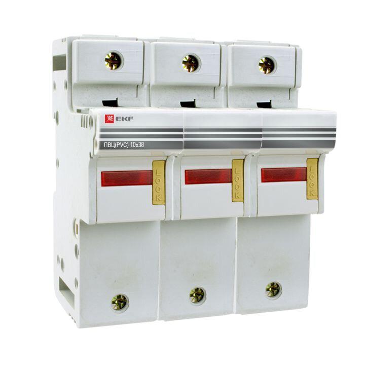 предохранитель-разъединитель для пвц 10х38 3п ekf pr-10-38-3 от BTSprom.by
