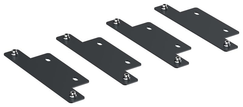 комплект для соединения шкафов черн. (уп.4шт) linea s itk ls-cck05 от BTSprom.by