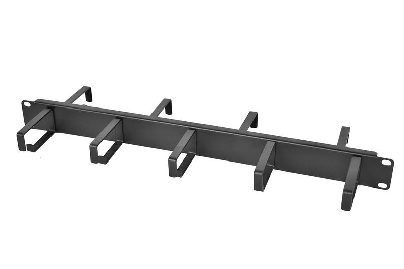 органайзер кабельный горизонтальный гко-1-9-9005 1u ш=19дюйм г=154.2мм двухсторон. кольца цмо 1793568 от BTSprom.by