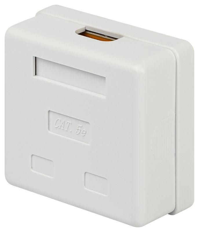 розетка компьютерная 2-м rj45 кат.5e неэкранир. эра б0056902 от BTSprom.by