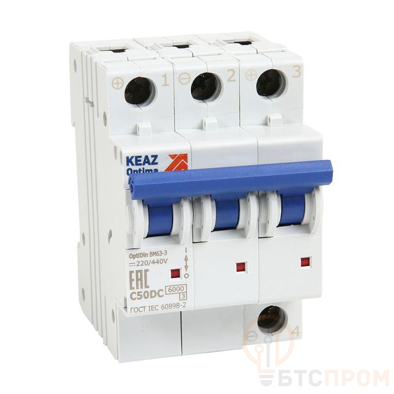 Выключатель автоматический модульный 3п B 16А 6кА OptiDin BM63-3B16-DC-УХЛ3 (Новый) КЭАЗ 337986 фото в каталоге от BTSprom.by  Выключатель автоматический модульный 3п B 16А 6кА OptiDin BM63-3B16-DC-УХЛ3 (Новый) КЭАЗ 337986 фото в каталоге от BTSprom.by