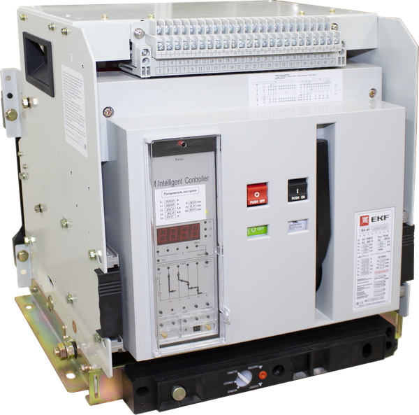 выключатель автоматический 4п (3p+n) 2000/1600а 50ка ва-45 выкатн. proxima ekf mccb45-2000-1600v-3pn от BTSprom.by