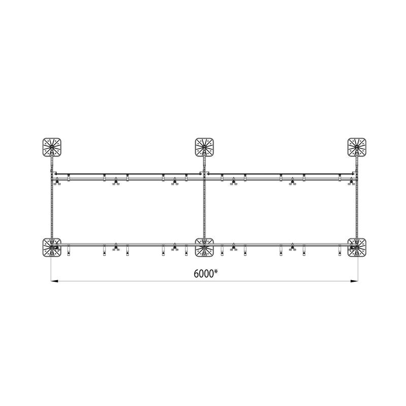  Конструкция опорная для установки нескольких солнечных панелей/коллекторов TECHNORAPTOR FOOT HD КМ TR0282 фото в каталоге от BTSprom.by