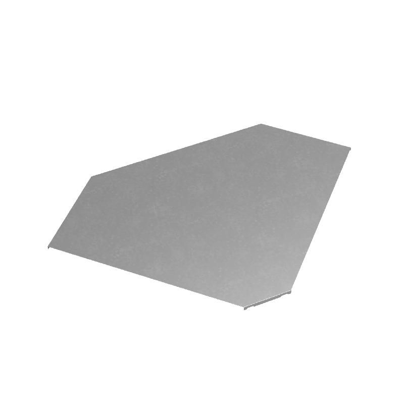 Крышка для угла горизонтального 90град. осн.600 "ПЛЮС" KGLplus90-600 INOX304 КМ PL6523 от BTSprom.by