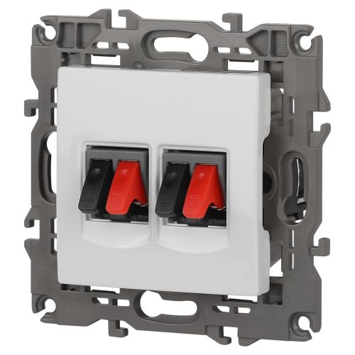  Розетка аудио 2мод. 14-3112-01 Elegance бел. ЭРА Б0034326 фото в каталоге от BTSprom.by