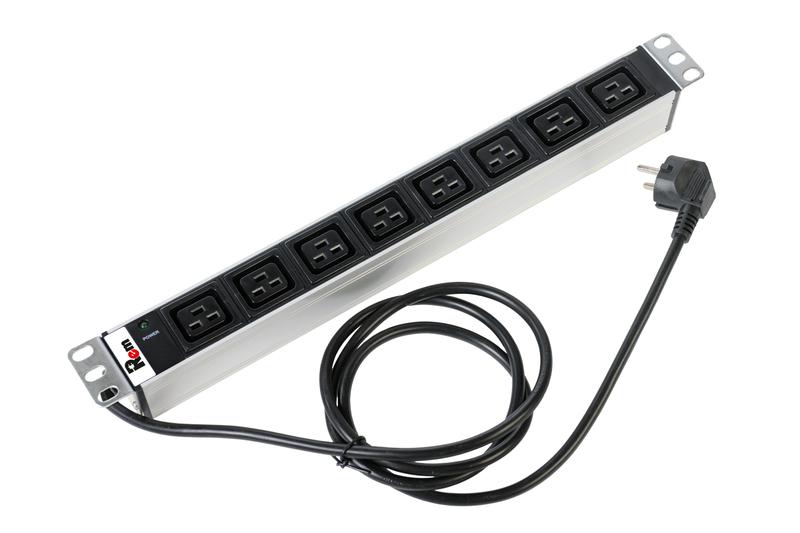 блок распределения питания r-16-8c19-i-440-3 8хc19 schuko 16а базов. горизонт. 3м rem 1361984 от BTSprom.by