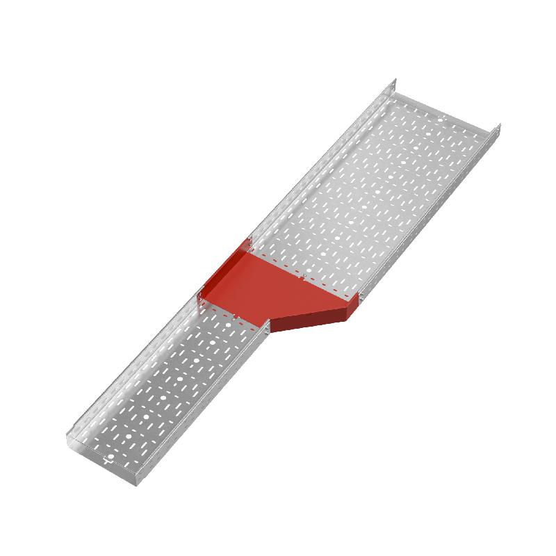 Переходник для лотка правый 80х300-500 "ПЛЮС" INOX304 PDplus80-300-500-R INOX304 КМ PL5786 фото в каталоге от BTSprom.by