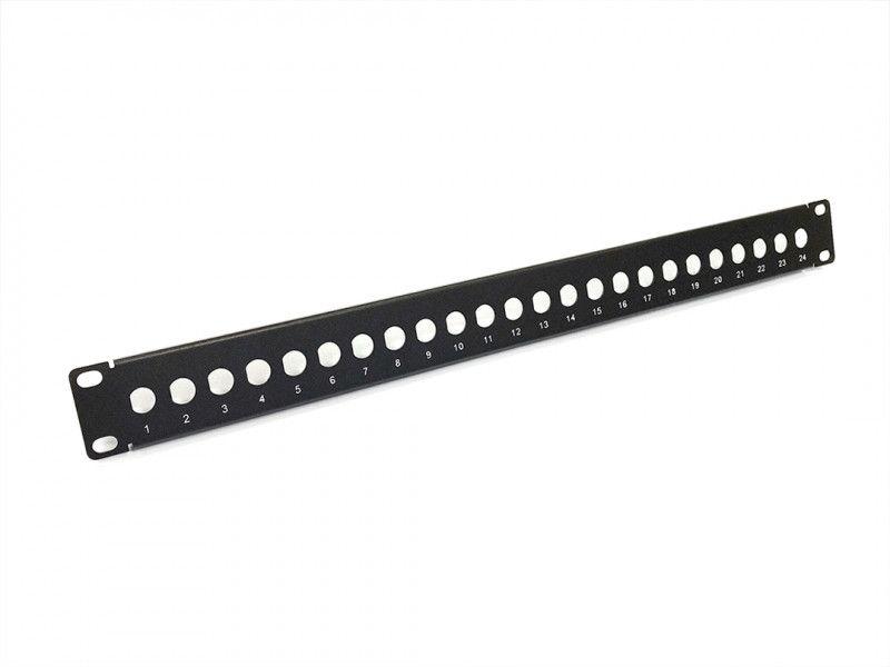 патч-панель bnc 19дюйм ppbl-bnc-19-24bnc 24 порта 1u без модулей hyperline 27586 от BTSprom.by