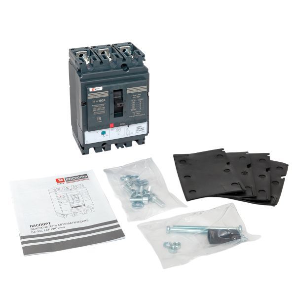  Выключатель автоматический 3п 160/100А 36кА ВА-99C Compact NS PROxima EKF mccb99C-160-100 фото в каталоге от BTSprom.by
