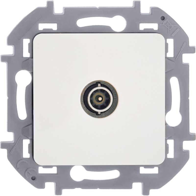  Розетка телевизионная проходная TV Inspiria 14дБ 5-862мГц механизм бел. IEK 673860 фото в каталоге от BTSprom.by