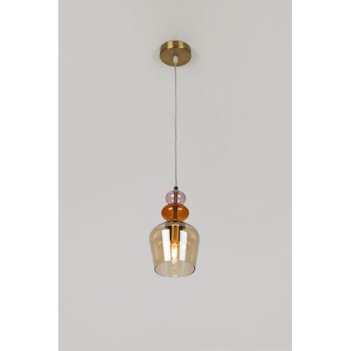  Светильник Corina 4114-201 40Вт 1хE27 (подвес) подвесной дизайн Rivoli Б0066461 фото в каталоге от BTSprom.by