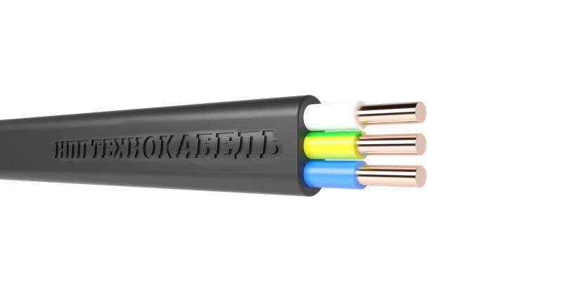 кабель ппг-пнг(а)-hf 3х2.5 ок (n pe) 0.66кв (м) технокабель 00-00148197 от BTSprom.by