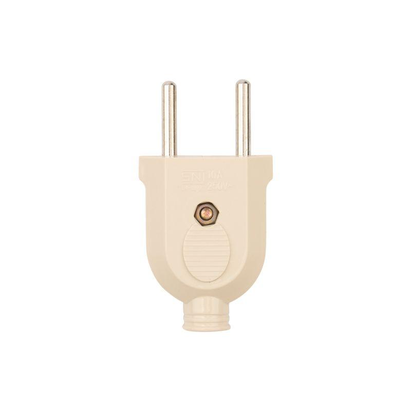  Вилка прямая 10А без заземл. крем. PROCONNECT 11-8533-4 фото в каталоге от BTSprom.by