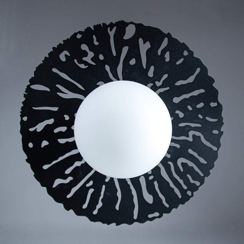  Светильник "Гелиос" 212 (плафон 8729) НСБ 01-40-192 Е14 [ИМ] подвесной черн. Элетех 1005405304 фото в каталоге от BTSprom.by