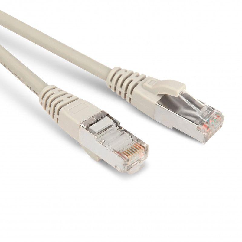 патч-корд кат.5e f/utp экранир. lszh pc-lpm-stp-rj45-rj45-c5e-0.5m-lszh-gy 0.5м сер. hyperline 42307 от BTSprom.by