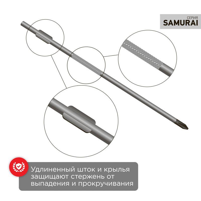  Отвертка крестовая PZ 1х75мм трехкомпонентн. рукоятка сталь S2 Rexant 12-6414-1 фото в каталоге от BTSprom.by