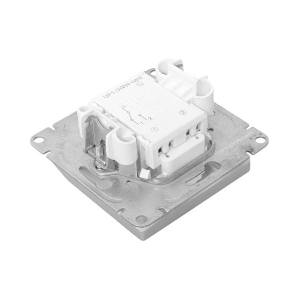  Выключатель карточный Эпика с подсветкой механизм алюм. EKF UP1-SWA-card фото в каталоге от BTSprom.by