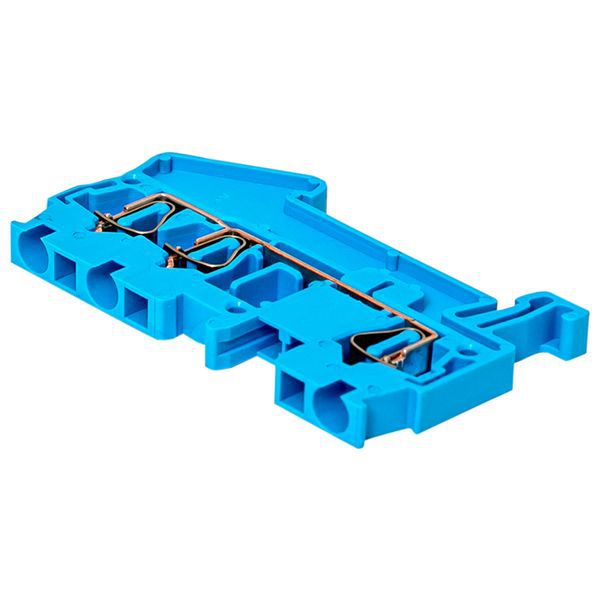  Колодка клеммная ST-2.5 28А 3 вывода пружинная син. EKF plc-jxb-st-2.5-3-blue фото в каталоге от BTSprom.by