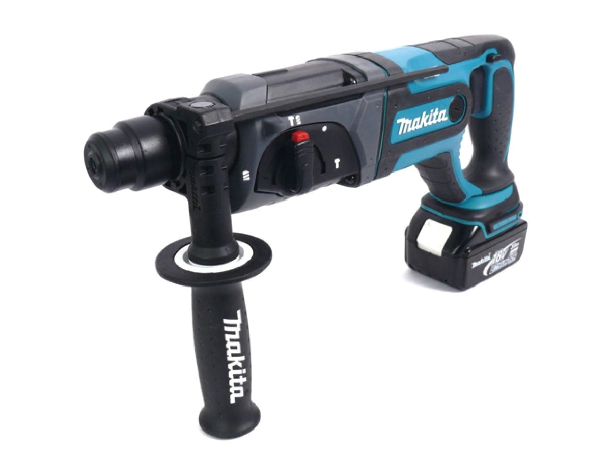 аккум. перфоратор makita lxt dhr 241 rfe в чем. (18.0 в, 2 акк., 3.0 а/ч li-ion, 1.9 дж, вес 3.2 кг) dhr241rfe от BTSprom.by