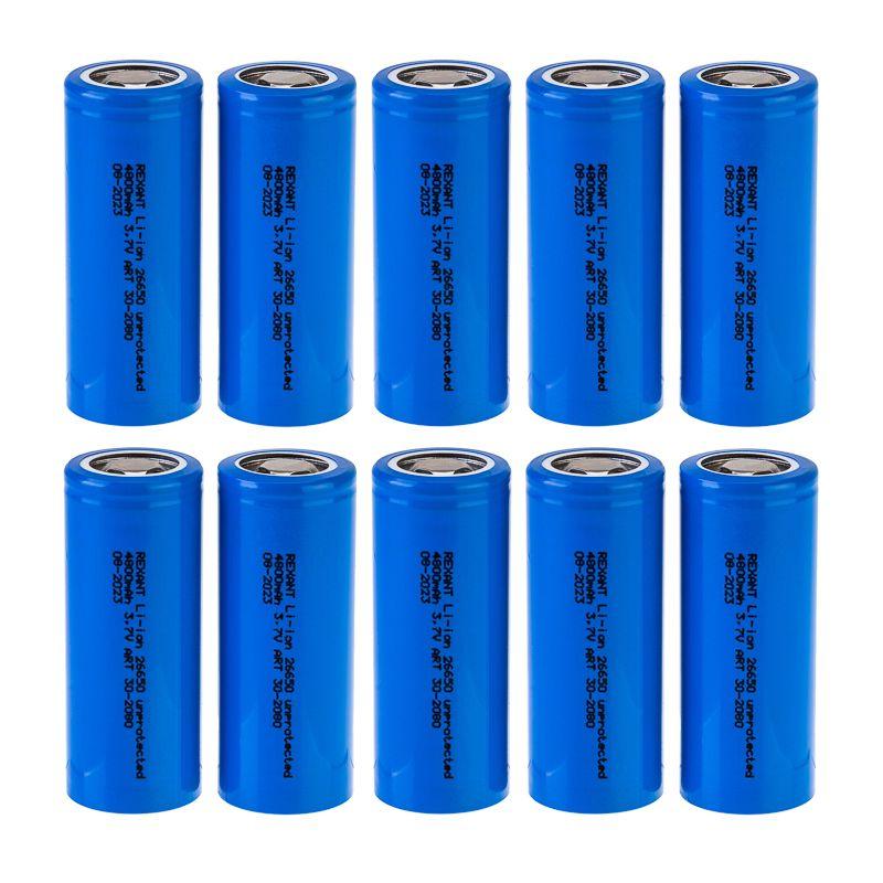  Аккумулятор Li-ion 26650 3.7В 4800мА.ч unprotected Rexant 30-2080 фото в каталоге от BTSprom.by