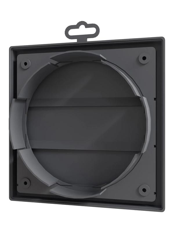  Выход стенной КФ фланец d150/160 жалюзи 190х190 ASA Gray ERA STREETLINE 1919К15.16Ф сер фото в каталоге от BTSprom.by