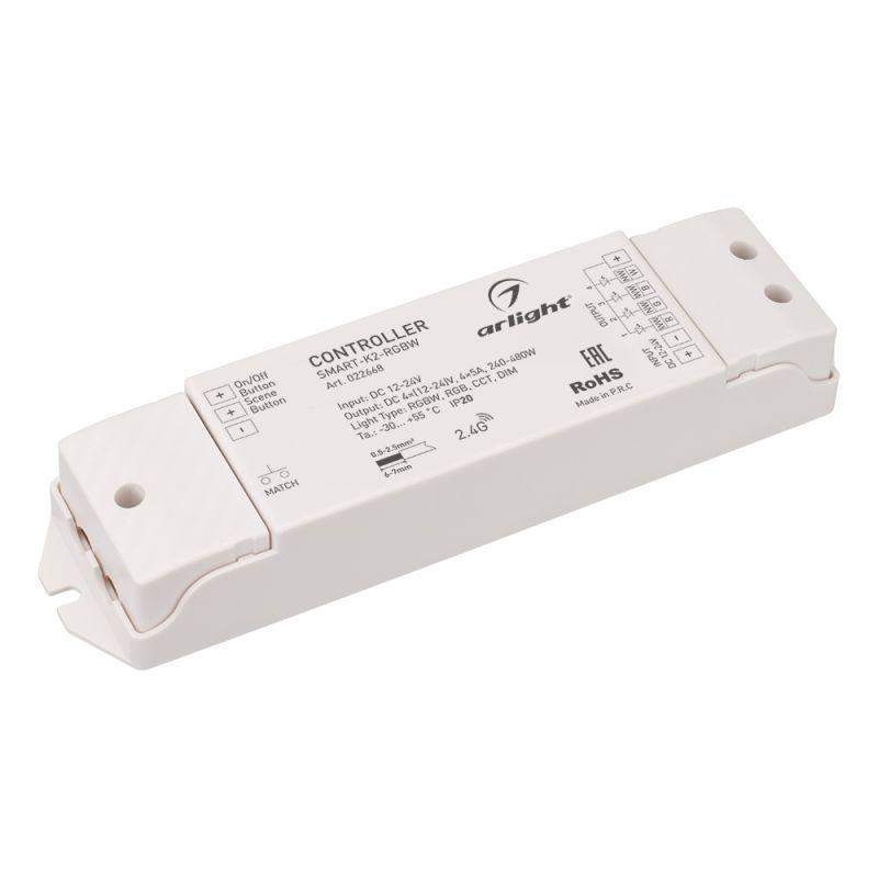 контроллер smart-k2-rgbw (12-24в 4х5а 2.4g) ip20 пластик arlight 022668 от BTSprom.by