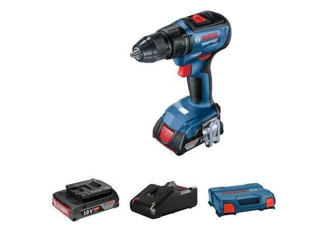 аккум. дрель-шуруповерт bosch gsr 18v-50 в чем. (18.0 в,2 акк. 2.0 а/ч, 2 скор., 50 нм, шурупы до 10 мм) 06019h5020 от BTSprom.by