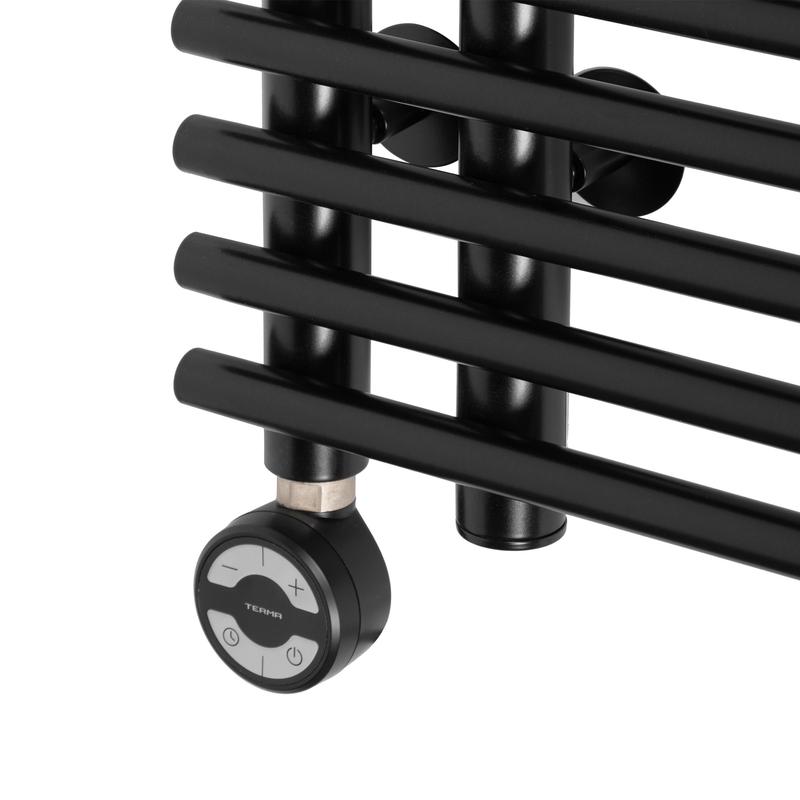  Полотенцесушитель Pino black П21 500х1000 электро встроен. диммер Royal Thermo НС-1434028 фото в каталоге от BTSprom.by