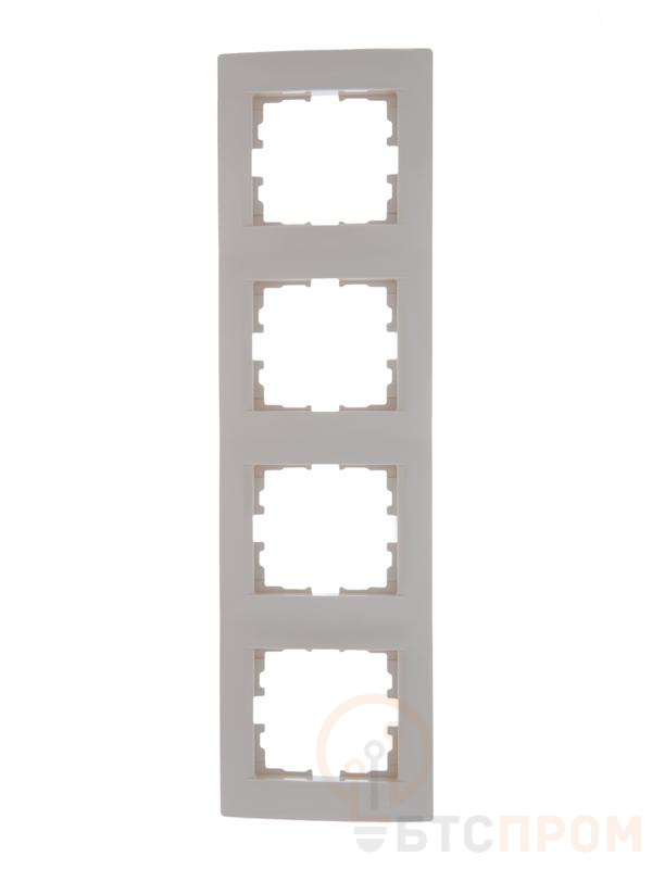 Рамка 4-м Karina вертикал. крем. LEZARD 707-0300-154 фото в каталоге от BTSprom.by  Рамка 4-м Karina вертикал. крем. LEZARD 707-0300-154 фото в каталоге от BTSprom.by