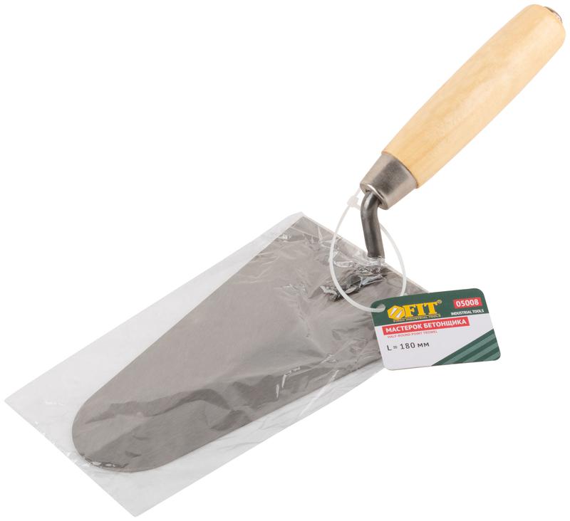  Мастерок бетонщика профи 180мм FIT 05008 фото в каталоге от BTSprom.by