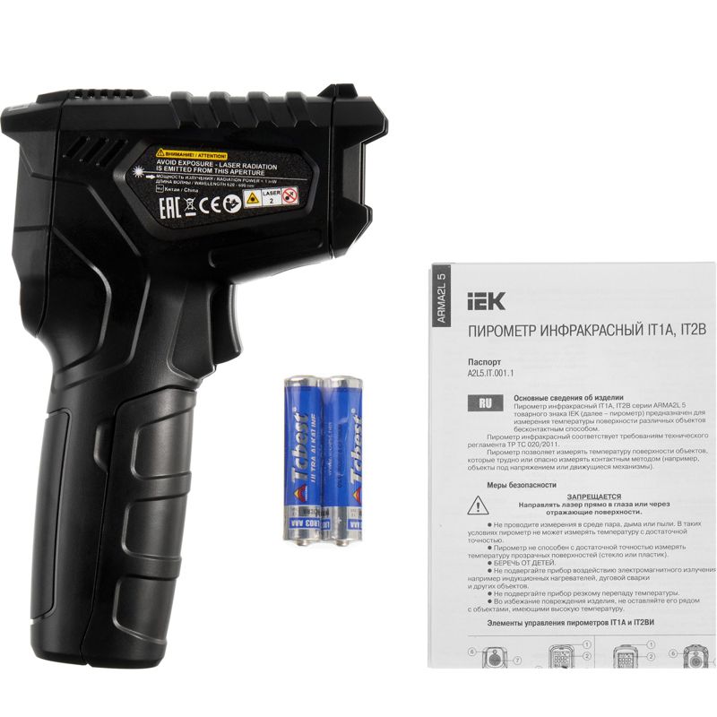  Пирометр инфракрасный IT2B ARMA2L 5 IEK A2L5-IT12-02 фото в каталоге от BTSprom.by