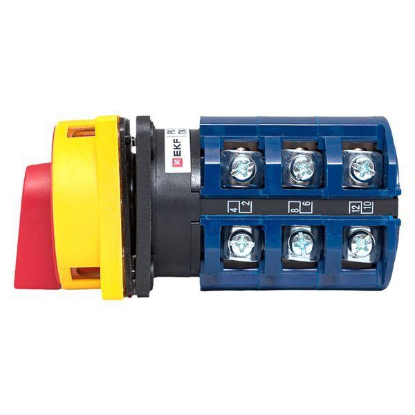  Переключатель кулачковый ПК-1-23 63А 3п "1-0-2" с блокировкой IP65 PROxima EKF pk-1-23-63-a65 фото в каталоге от BTSprom.by