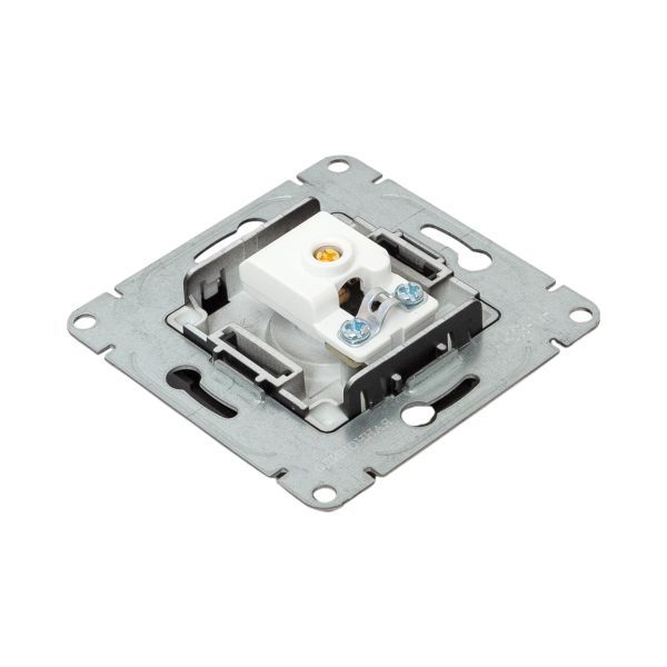  Розетка телевизионная TV 1-м СП Эпика механизм черн. EKF UP1-SOB-TV-1 фото в каталоге от BTSprom.by