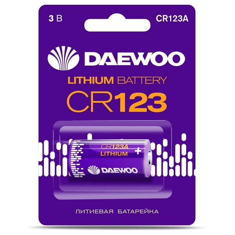 элемент питания литиевый cr123 3в bl-1 daewoo 5043299 от BTSprom.by