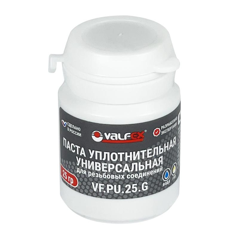 паста уплотнительная универсальная 25г (вода. газ) (150) valfex vf.pu.25.g от BTSprom.by