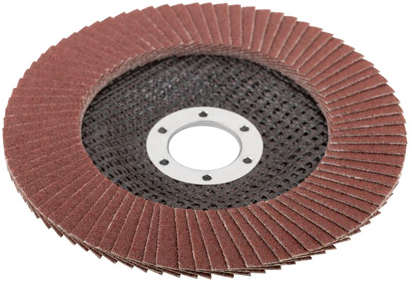  Круг лепестковый торцевой плоский 125мм P 100 MOS 39877М фото в каталоге от BTSprom.by