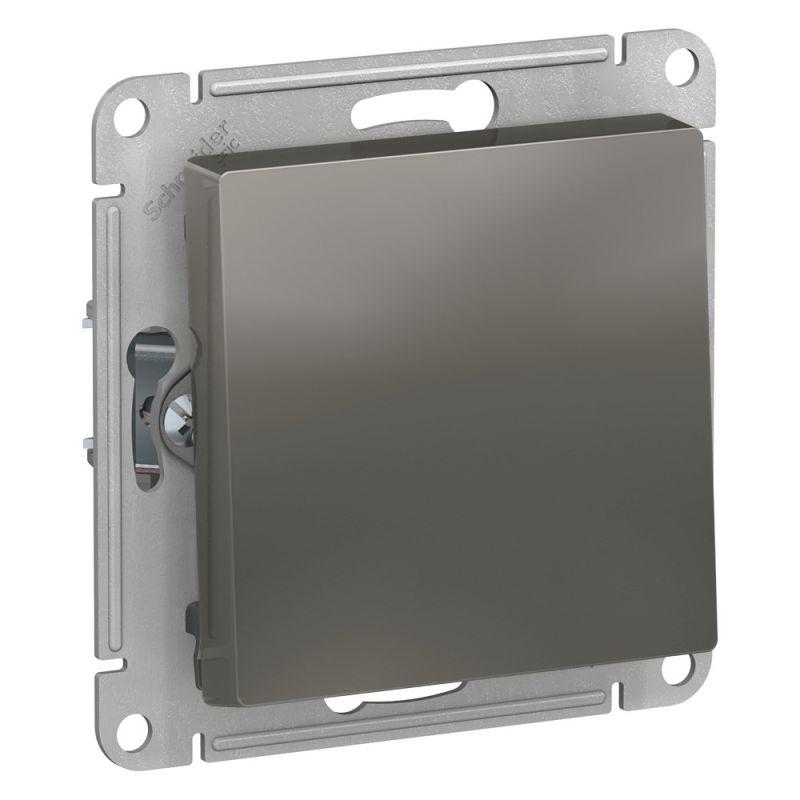выключатель 1-кл. сп atlasdesign 10а ip20 (сх. 1) 10ax механизм сталь se atn000911 от BTSprom.by