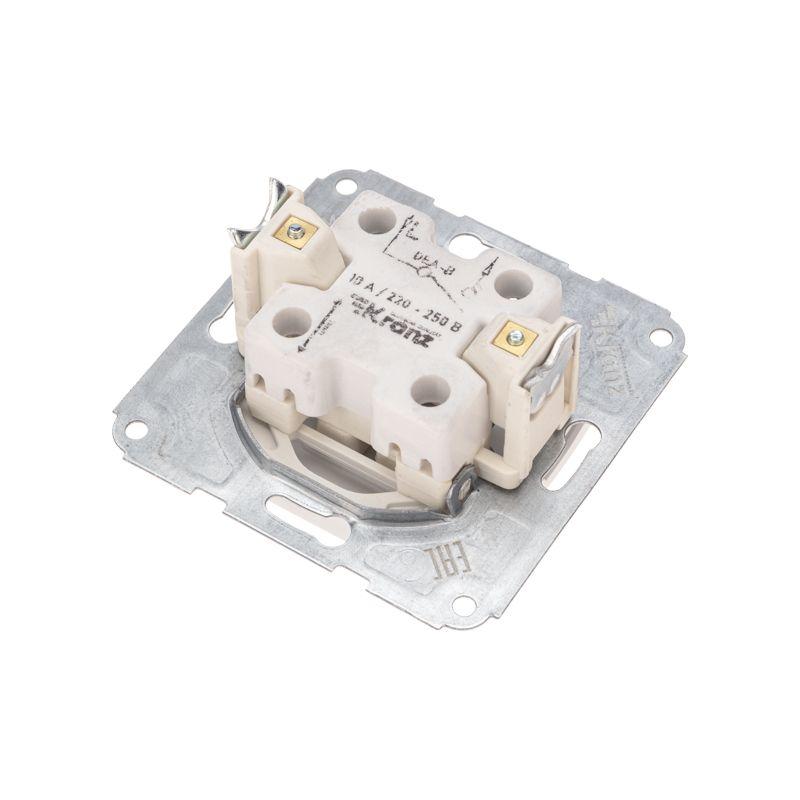  Выключатель 1-кл. СП DEA 10А механизм бел. Kranz KR-78-0200 фото в каталоге от BTSprom.by