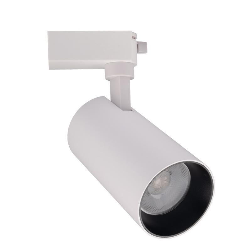 светильник светодиодный трековый trb 0730 30вт 4000к ip40 24град. wh 1ф бел. pro jazzway 5066298 от BTSprom.by