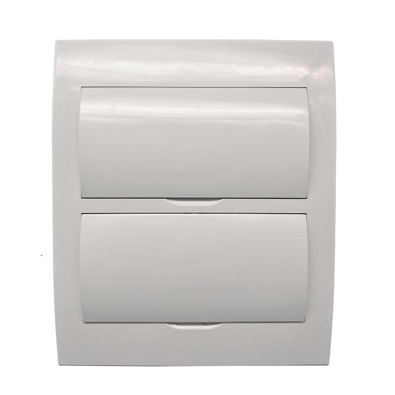 бокс щрв-п-24 ip41 пластик. бел. (бел. дверца) rexant 11-0225 от BTSprom.by