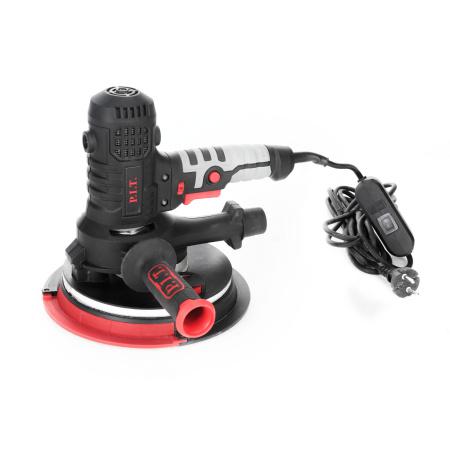 машина шлифовальная электрическая для стен и потолков 810вт 180мм 900-2100об/мин 2 рукоятки p.i.t. pwg180-c от BTSprom.by