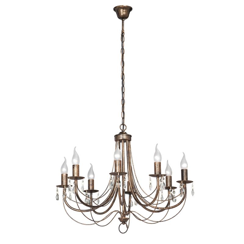 люстра 8xe14 макс. 40вт vitaluce v1253/8 от BTSprom.by