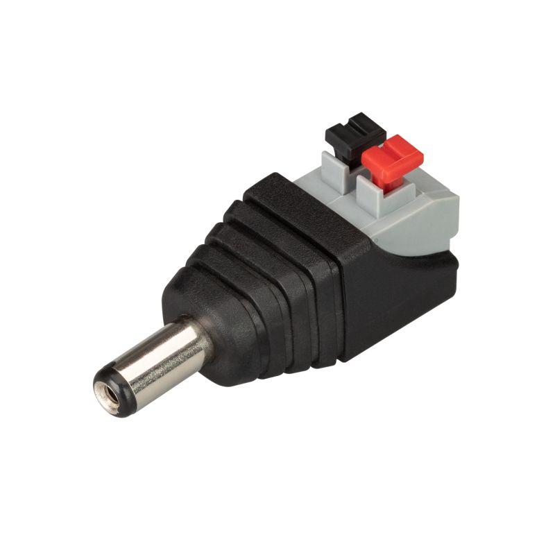 коннектор arl-mono-2pin-m (jack 5.5) (-) arlight 030747 от BTSprom.by