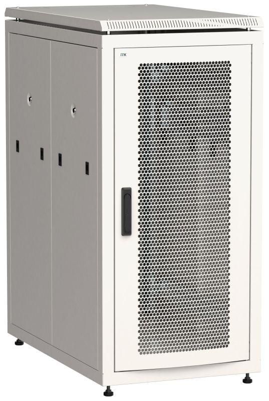 шкаф сетевой linea n 19дюйм 18u 600х1000мм перфорир. двери сер. itk ln35-18u61-pp от BTSprom.by