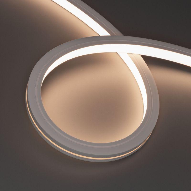 лента светодиодная moonlight-top-x280-16x16mm 24v warm 3500к 10вт/м ip67 wire x1 боков. вывод кабеля герметичная (уп.15м) arlight 044306 от BTSprom.by