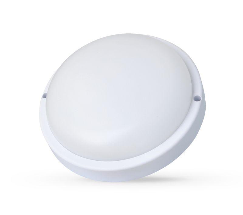 светильник светодиодный жкх 8вт 6500к ip65 220в влагозащ. круг lbf-0801 c01 ultraflash 15341 от BTSprom.by