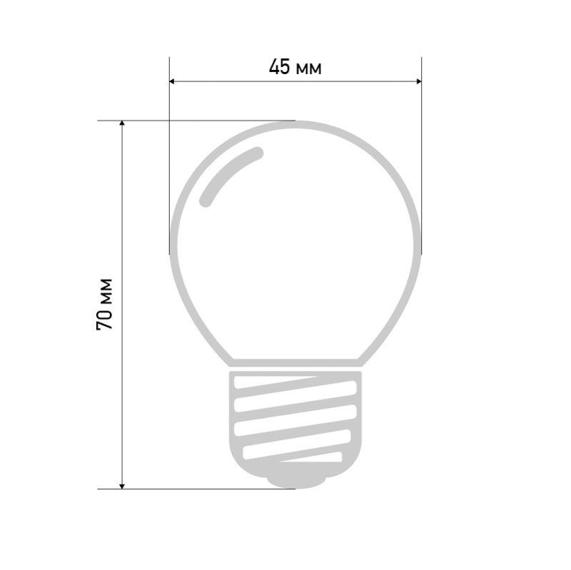 лампа накаливания bl 10вт e27 зел. neon-night 401-114 от BTSprom.by