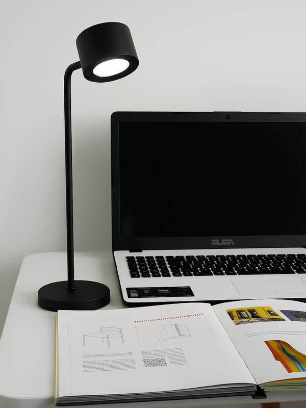 светильник-транформер светодиодный беспроводной magnetic flex tablet bk 2.2вт 4000к 80/30/10лм (лампа настольная/светильник настенный/лампа на прищепке) круг черн. osram 4607194234769 от BTSprom.by