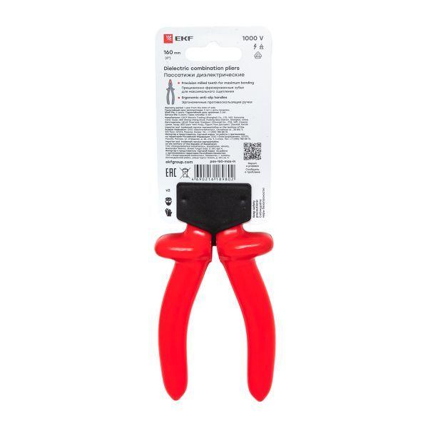  Пассатижи 160мм Master 1000В Basic EKF pas-160-mas-in фото в каталоге от BTSprom.by