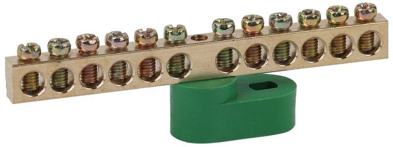 шина pe "земля" на одном угловом изоляторе шни-6х9-12-у1 зел. no-222-105-1 эра б0044154 от BTSprom.by шина pe "земля" на одном угловом изоляторе шни-6х9-12-у1 зел. no-222-105-1 эра б0044154 от BTSprom.by